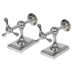 Aluminium Screw Bookends
