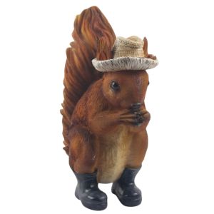 Squirrel With Hat 24.0cm