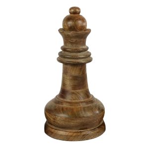 Wooden Queen Chess Piece 36cm