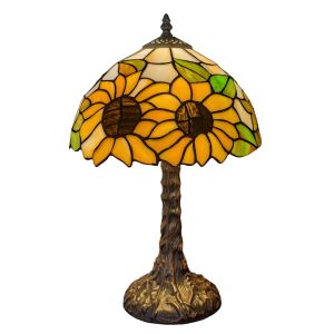 Sunflower Lamp (Medium) 46cm With 30cm Shade Dia. + Free Bulb