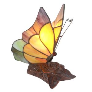 Clouded Yellow Butterfly Lamp 19cm + Free Bulb