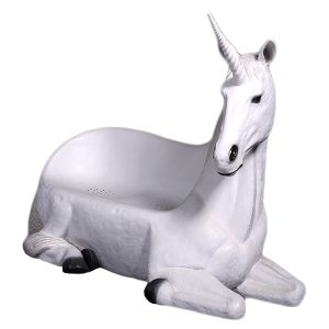 Unicorn 2 Seater Resin Bench