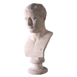 Napoleon Bust 41cm - Roman Stone Finish