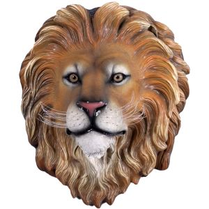 Lion King Head Wall Art Faux Taxidermy - 66cm