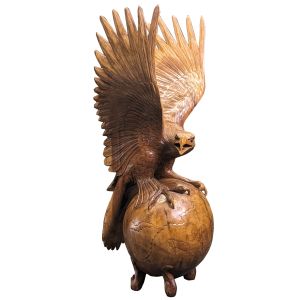 Wooden Eagle - Suar Wood - 100cm