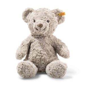 Soft Cuddly Friends Honey Teddy Bear - 38cm - Light Grey