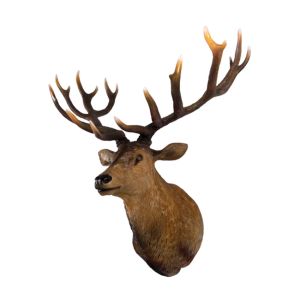 Grand Stag Head  Wall Art Faux Taxidermy - 149cm