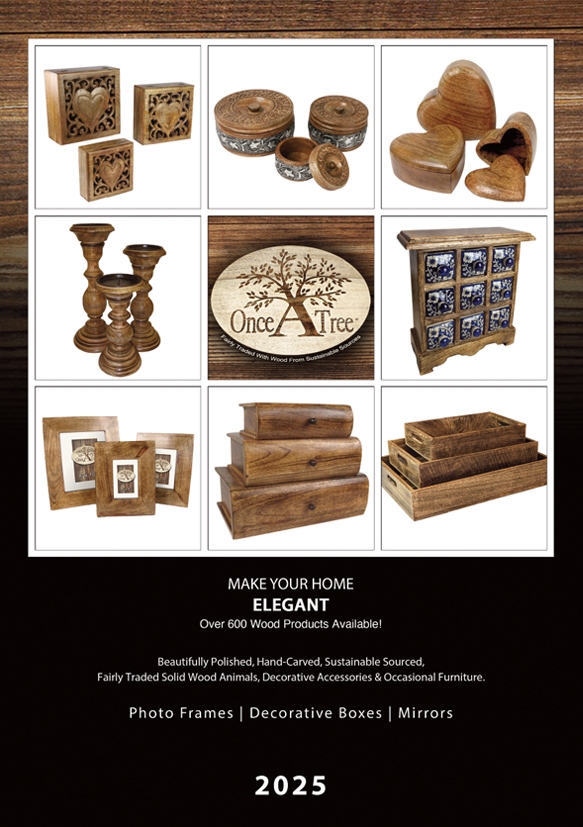 Once A Tree Home Accessories Catalogue 2025 Once A Tree Home Accessories Catalogue Front Cover